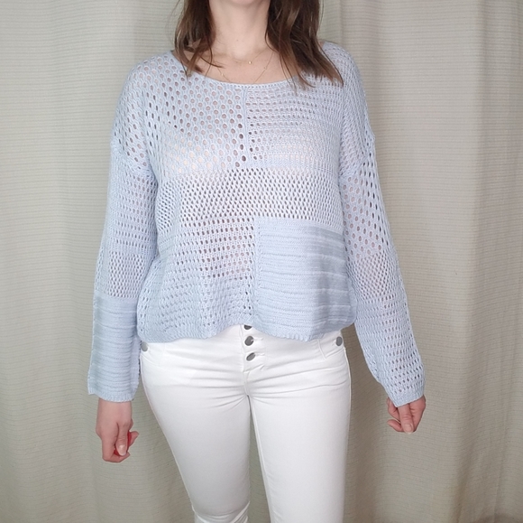 Lighten up- Blue sweater - Picture 8 of 12